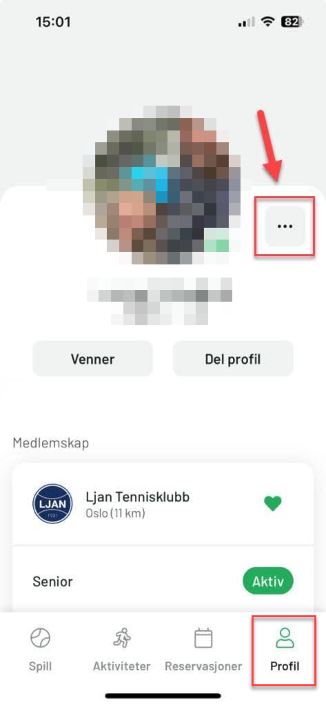 Betaling av medlemskap via Matchi